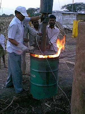 Two Days at the ARTI to demonstrate charcoal production using Top-Down ...
